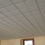 USG Eclipse Pedestals #72716 Drop Ceiling Tile in 15/16 Ceiling grid